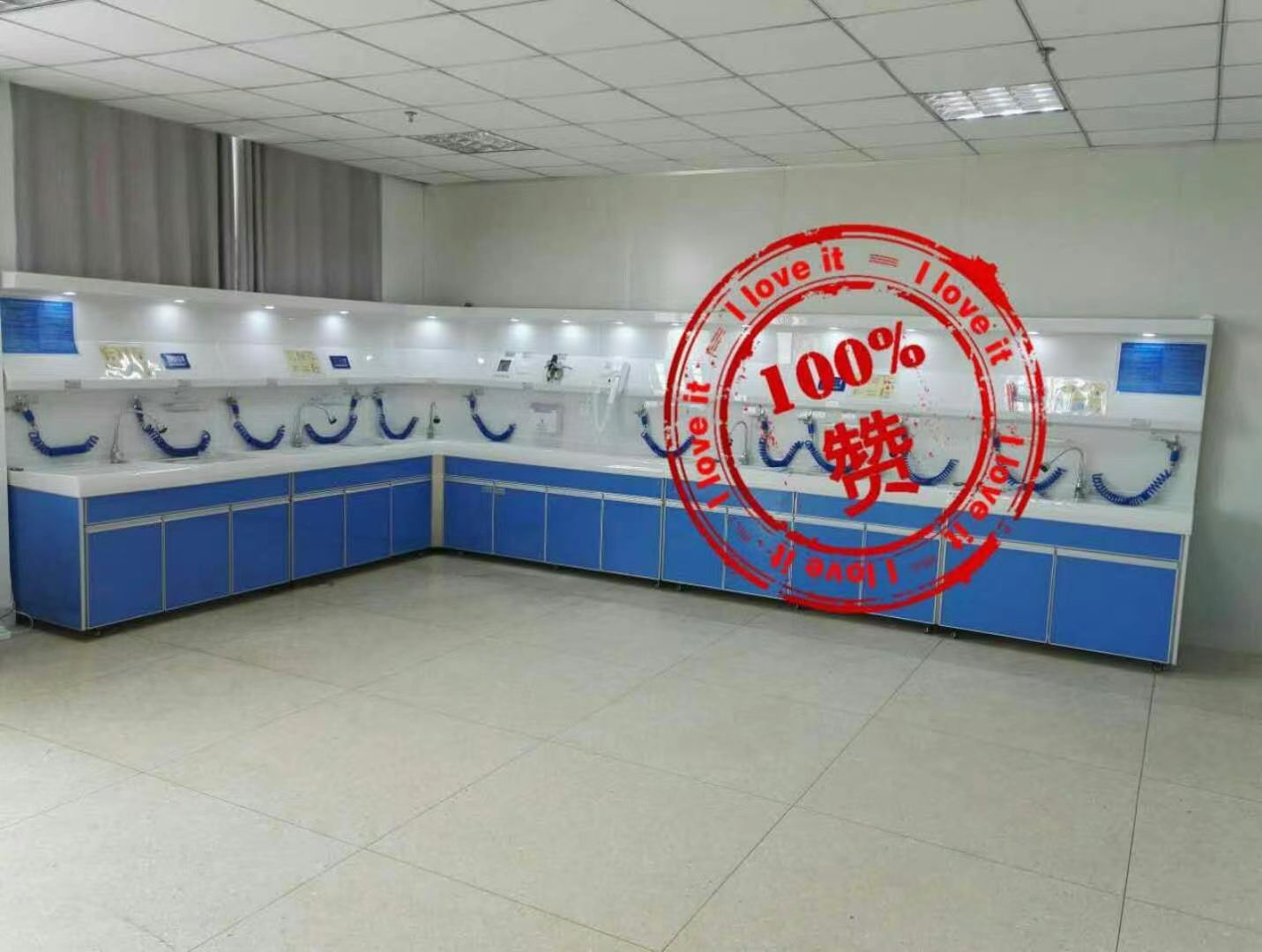 某某醫(yī)院現(xiàn)場安裝效果